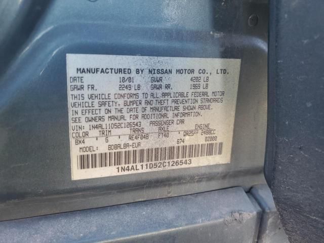 2002 Nissan Altima Base