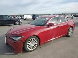 Salvage cars for sale at Grand Prairie, TX auction: 2021 Alfa Romeo Giulia Sport