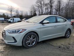 Salvage cars for sale at Waldorf, MD auction: 2017 Hyundai Elantra SE