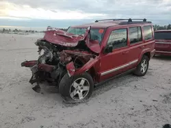 Salvage cars for sale at Houston, TX auction: 2010 Jeep Commander Sport