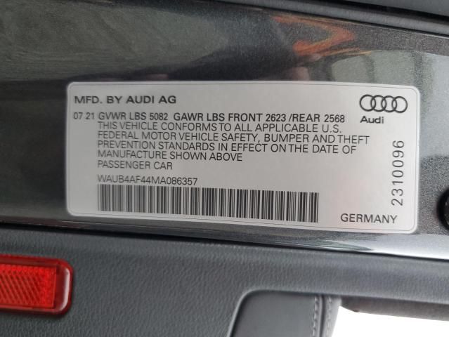 2021 Audi S4 Premium Plus