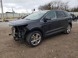 Salvage cars for sale at auction: 2017 Ford Edge Titanium