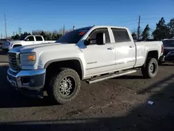 Salvage trucks for sale at Denver, CO auction: 2015 GMC Sierra K2500 SLT