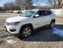 Salvage cars for sale at North Billerica, MA auction: 2018 Jeep Compass Latitude