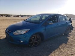 Salvage cars for sale at San Antonio, TX auction: 2014 Ford Focus SE