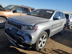 Salvage cars for sale at Brighton, CO auction: 2014 Jeep Grand Cherokee Limited