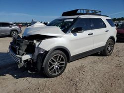 Salvage cars for sale at Houston, TX auction: 2016 Ford Explorer Sport