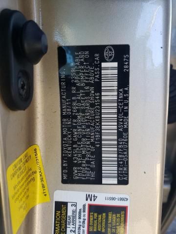 2011 Toyota Camry Base