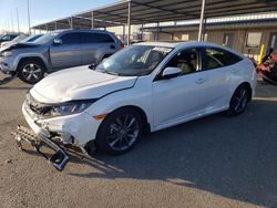 Honda salvage cars for sale: 2019 Honda Civic EX