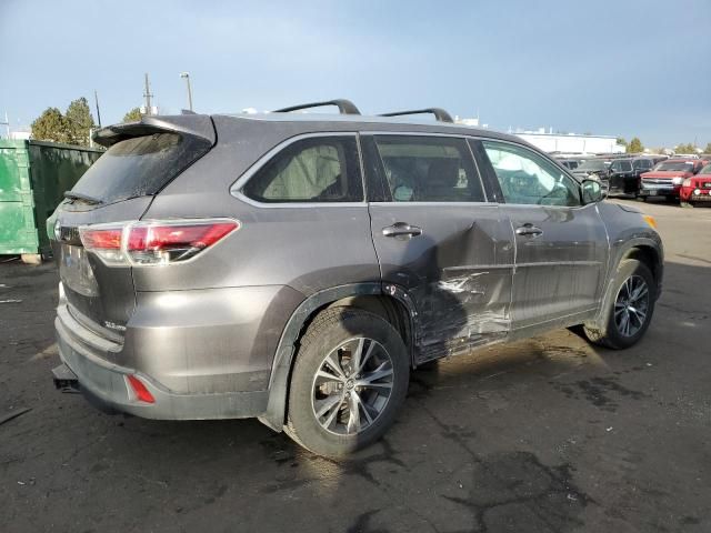 2016 Toyota Highlander XLE