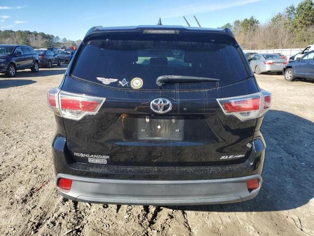 2016 Toyota Highlander XLE