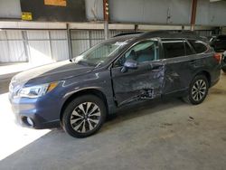 Salvage cars for sale from Copart Mocksville, NC: 2017 Subaru Outback 2.5I Limited