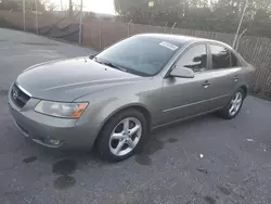 Salvage cars for sale at San Martin, CA auction: 2007 Hyundai Sonata SE