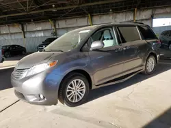 Vehiculos salvage en venta de Copart Phoenix, AZ: 2017 Toyota Sienna XLE