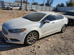 Salvage cars for sale at auction: 2017 Ford Fusion SE Hybrid