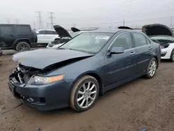 Salvage cars for sale at Elgin, IL auction: 2008 Acura TSX