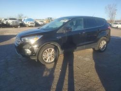 Salvage cars for sale at Kansas City, KS auction: 2017 Ford Escape SE