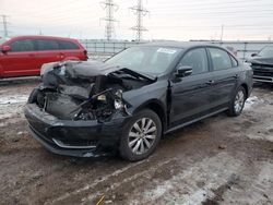 Salvage cars for sale at Elgin, IL auction: 2015 Volkswagen Passat S