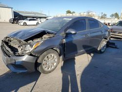 Salvage cars for sale at Tulsa, OK auction: 2018 Hyundai Accent SE