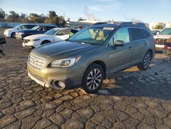 Subaru salvage cars for sale: 2015 Subaru Outback 3.6R Limited