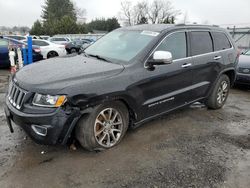 Salvage cars for sale at Finksburg, MD auction: 2015 Jeep Grand Cherokee Limited