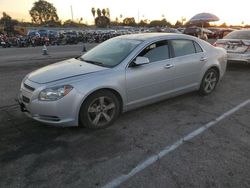 Chevrolet salvage cars for sale: 2012 Chevrolet Malibu 1LT