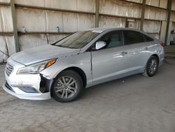 Hyundai salvage cars for sale: 2015 Hyundai Sonata SE