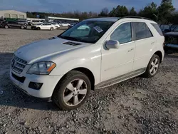 Salvage cars for sale at Memphis, TN auction: 2010 Mercedes-Benz ML 350 4matic