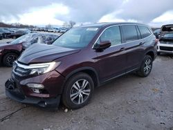 Salvage cars for sale at West Warren, MA auction: 2017 Honda Pilot EXL