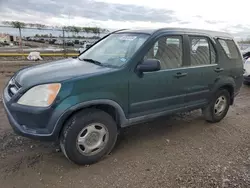 Salvage cars for sale at Houston, TX auction: 2004 Honda CR-V LX