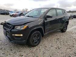 Salvage cars for sale at West Warren, MA auction: 2021 Jeep Compass Sport