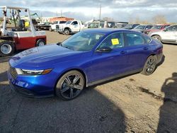 Salvage Cars with No Bids Yet For Sale at auction: 2024 Honda Accord Hybrid Sport