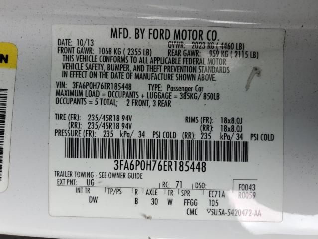 2014 Ford Fusion SE