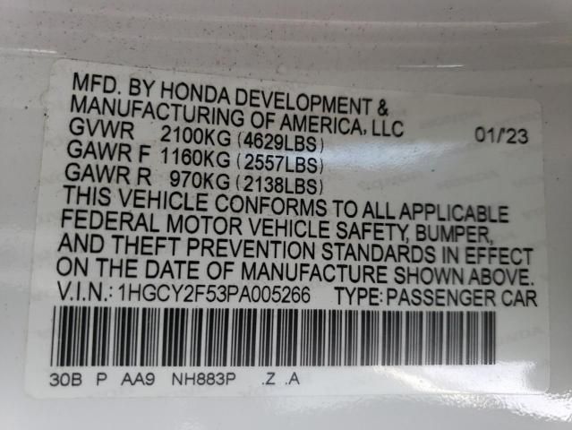 2023 Honda Accord Hybrid Sport