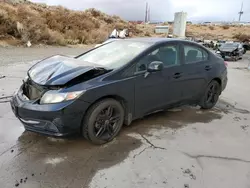 Salvage cars for sale at Reno, NV auction: 2013 Honda Civic LX