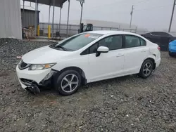 Salvage cars for sale at Tifton, GA auction: 2015 Honda Civic SE