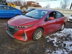 Toyota salvage cars for sale: 2017 Toyota Prius Prime