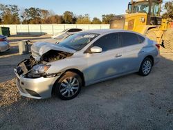 Salvage cars for sale at Theodore, AL auction: 2017 Nissan Sentra S