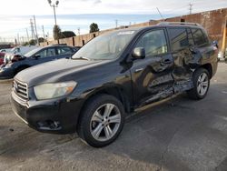 Toyota salvage cars for sale: 2008 Toyota Highlander Sport