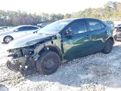 Salvage cars for sale at Ellenwood, GA auction: 2016 Toyota Corolla L