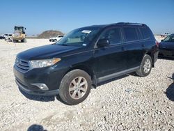 Salvage cars for sale at Temple, TX auction: 2012 Toyota Highlander Base