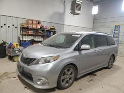 Salvage cars for sale from Copart Des Moines, IA: 2011 Toyota Sienna Sport