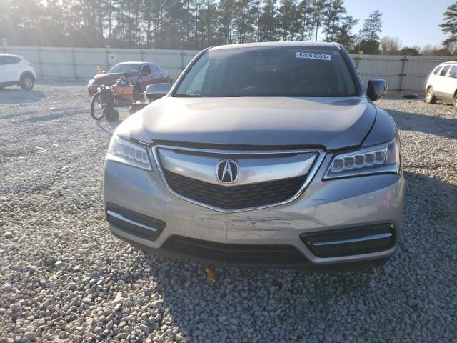 2016 Acura MDX Technology