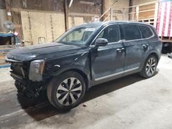 Salvage cars for sale at Rapid City, SD auction: 2020 KIA Telluride SX