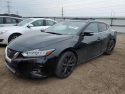 Salvage cars for sale at Elgin, IL auction: 2019 Nissan Maxima S