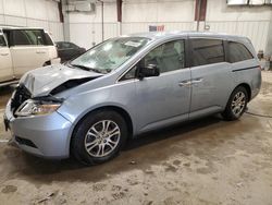 Salvage cars for sale at Franklin, WI auction: 2013 Honda Odyssey EX