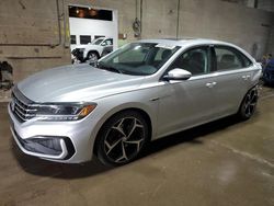 Salvage cars for sale at Blaine, MN auction: 2020 Volkswagen Passat R-Line