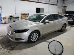 Salvage cars for sale at Lexington, KY auction: 2016 Ford Fusion S