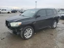 Toyota salvage cars for sale: 2009 Toyota Highlander Hybrid Limited