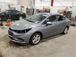 Salvage cars for sale at Mcfarland, WI auction: 2018 Chevrolet Cruze LT